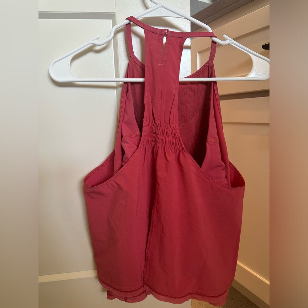 Lululemon Halter Tank Top Rust Red - Picture 4 of 4